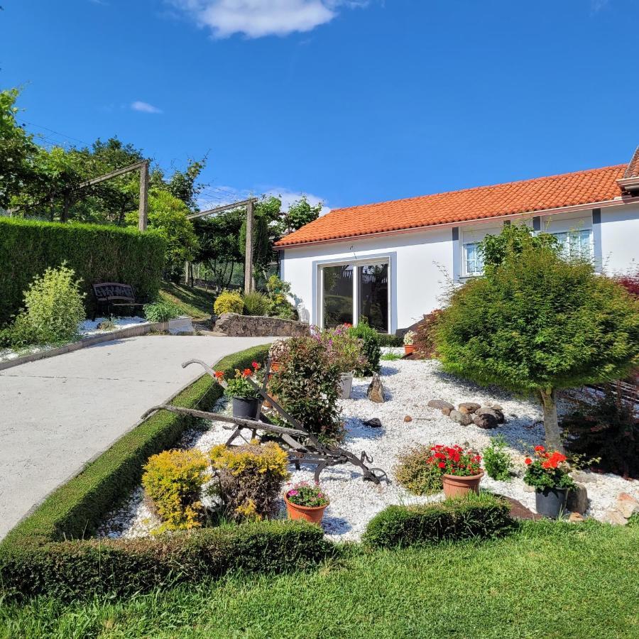 Villa Casa Tarrío con Piscina - Santiago de Compostela Boqueixon Exterior foto