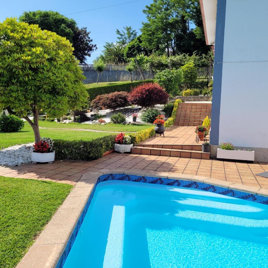 Villa Casa Tarrío con Piscina - Santiago de Compostela Boqueixon Exterior foto