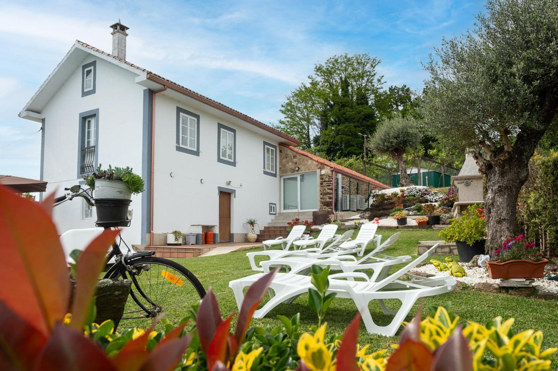 Villa Casa Tarrío con Piscina - Santiago de Compostela Boqueixon Exterior foto