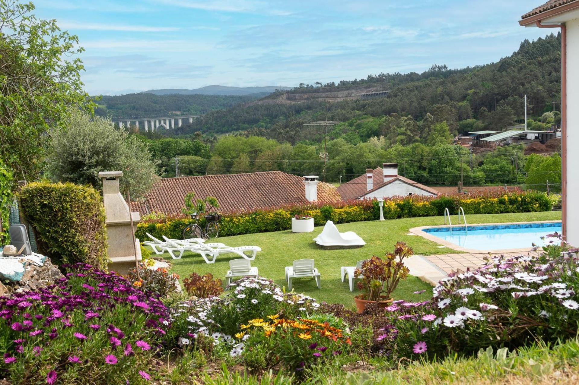 Villa Casa Tarrío con Piscina - Santiago de Compostela Boqueixon Exterior foto