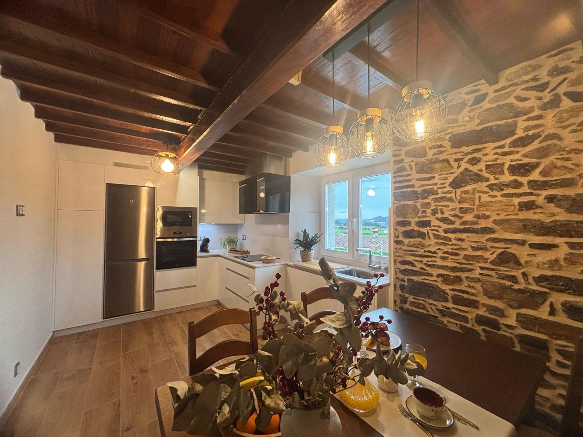 Villa Casa Tarrío con Piscina - Santiago de Compostela Boqueixon Exterior foto